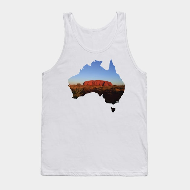 Uluru Australia Tank Top by fimbis